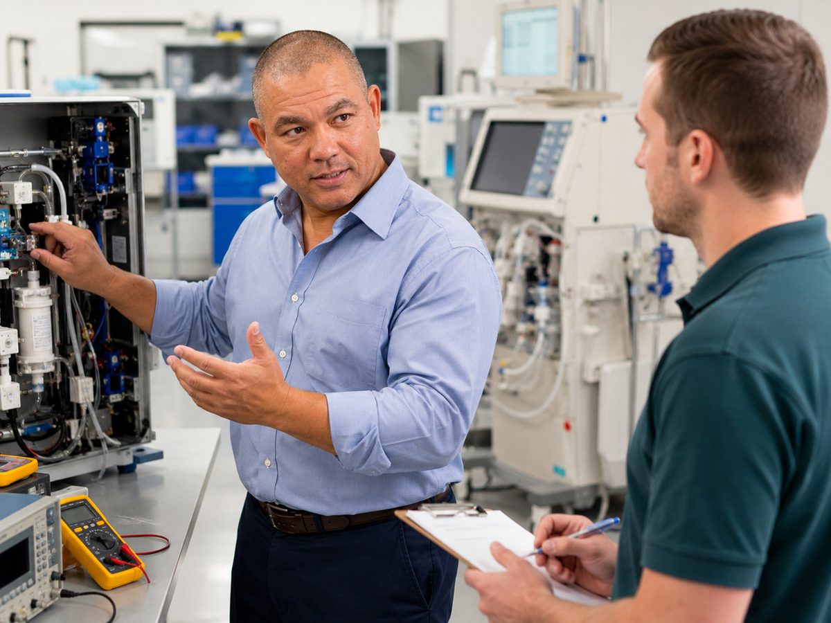 Devin Explains Dialysis Equipment Service