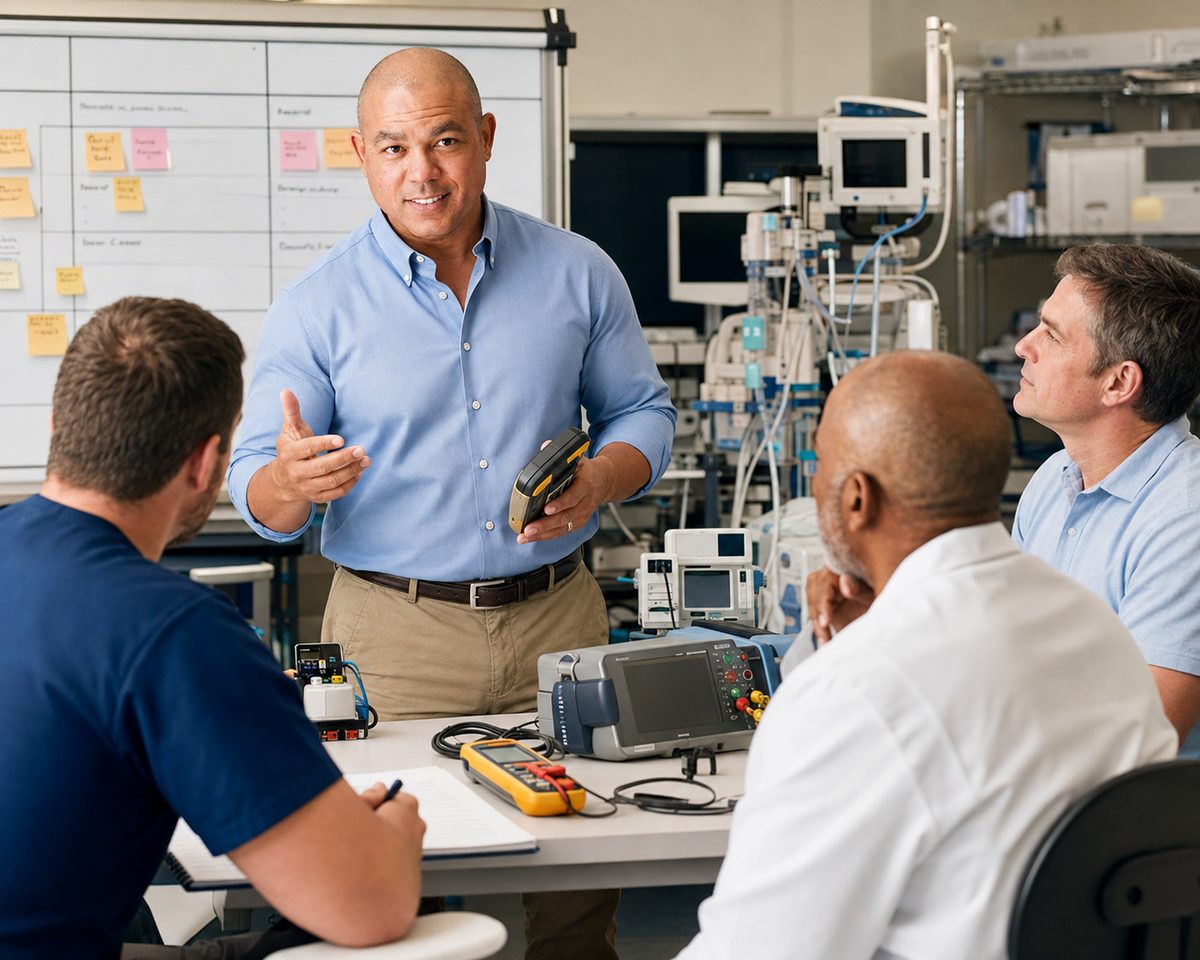 Devin Leads Risk Based Maintenance Training